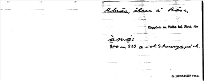 Bild på arkivkortet för arkivposten Alnäs