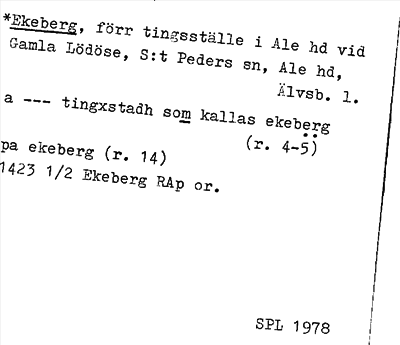 Bild på arkivkortet för arkivposten *Ekeberg