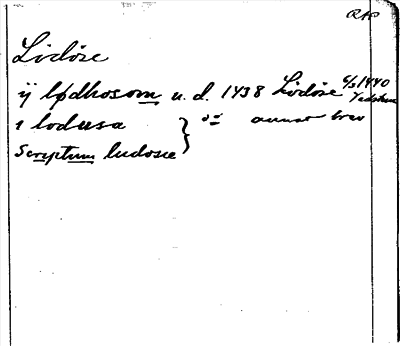 Bild på arkivkortet för arkivposten Lidöse