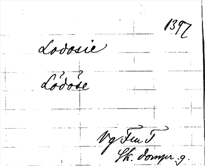 Bild på arkivkortet för arkivposten Lodosie