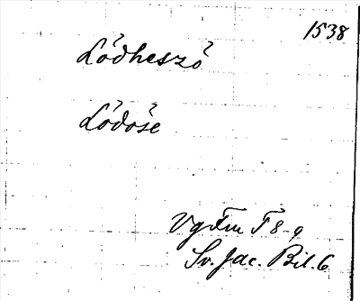 Bild på arkivkortet för arkivposten Lödheszö