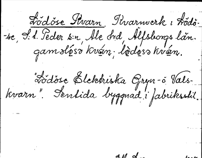 Bild på arkivkortet för arkivposten Lödöse Kvarn