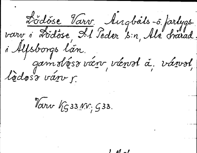 Bild på arkivkortet för arkivposten Lödöse Varv