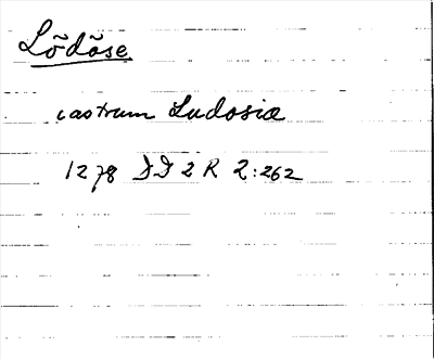 Bild på arkivkortet för arkivposten Lödöse