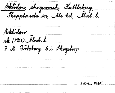 Bild på arkivkortet för arkivposten Ekliden