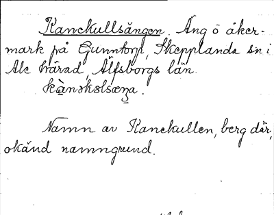 Bild på arkivkortet för arkivposten Kanekullsängen