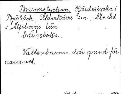 Bild på arkivkortet för arkivposten Brunnslyckan