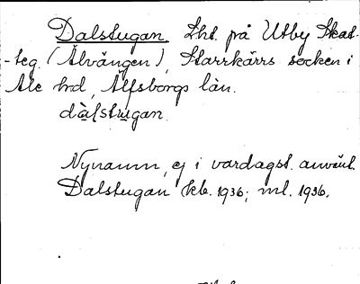 Bild på arkivkortet för arkivposten Dalstugan