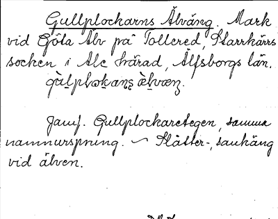 Bild på arkivkortet för arkivposten Gullplockarns Älväng