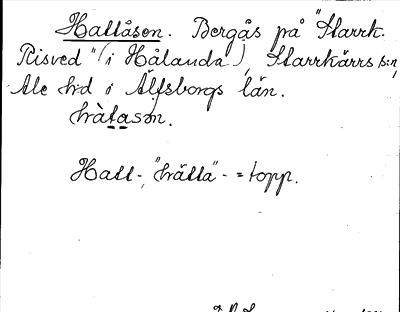 Bild på arkivkortet för arkivposten Hattåsen