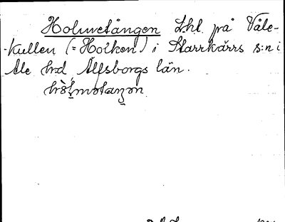 Bild på arkivkortet för arkivposten Holmetången