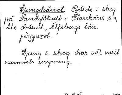 Bild på arkivkortet för arkivposten Ljungkärret