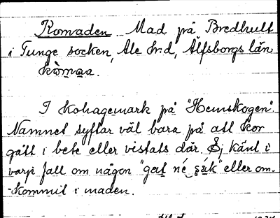 Bild på arkivkortet för arkivposten Komaden