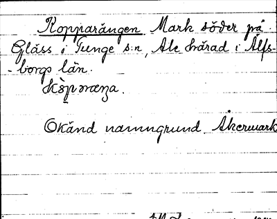 Bild på arkivkortet för arkivposten Kopparängen