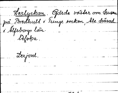Bild på arkivkortet för arkivposten Lerlyckan