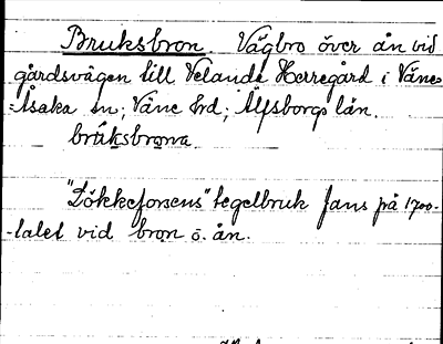 Bild på arkivkortet för arkivposten Bruksbron