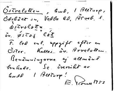 Bild på arkivkortet för arkivposten Östrelotten