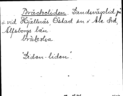 Bild på arkivkortet för arkivposten Bräckeliden