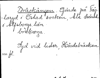 Bild på arkivkortet för arkivposten Bräckängen