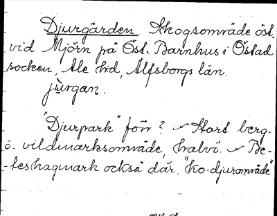 Bild på arkivkortet för arkivposten Djurgården