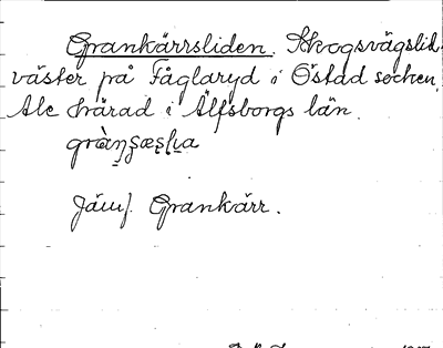 Bild på arkivkortet för arkivposten Grankärrsliden