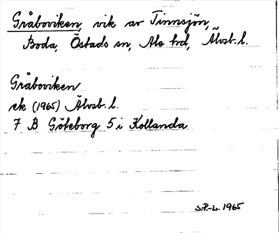 Bild på arkivkortet för arkivposten Gråboviken