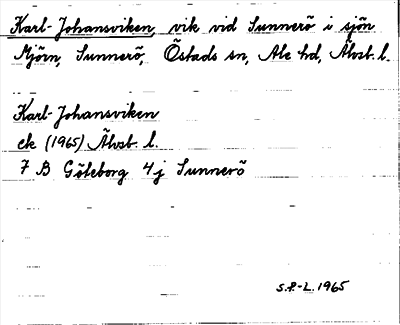 Bild på arkivkortet för arkivposten Karl-Johansviken