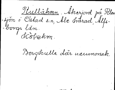 Bild på arkivkortet för arkivposten Kullåkern