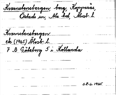 Bild på arkivkortet för arkivposten Kvarnstensbergen
