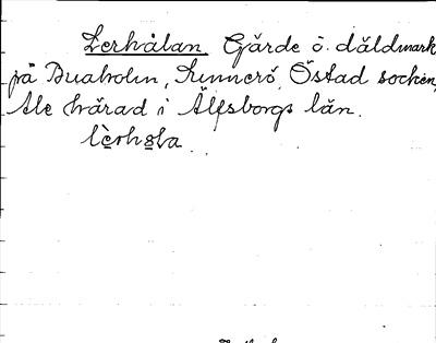Bild på arkivkortet för arkivposten Lerhålan