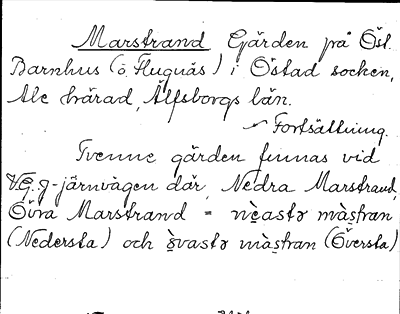Bild på arkivkortet för arkivposten Marstrand