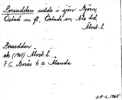 Bild på arkivkortet för arkivposten Porsudden