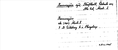 Bild på arkivkortet för arkivposten Rammsjön