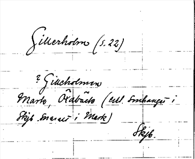 Bild på arkivkortet för arkivposten Gillerholm