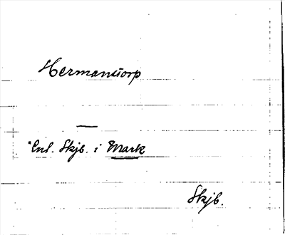 Bild på arkivkortet för arkivposten Hermanstorp