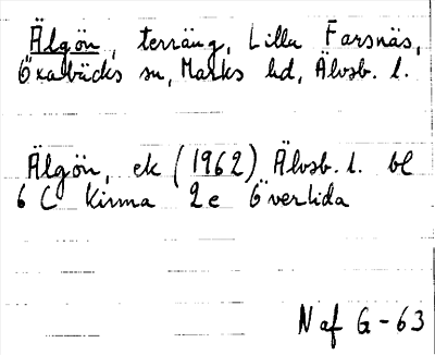 Bild på arkivkortet för arkivposten Älgön