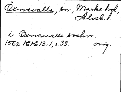 Bild på arkivkortet för arkivposten Öxnevalla