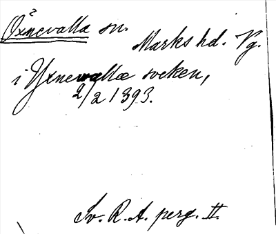 Bild på arkivkortet för arkivposten Öxnevalla