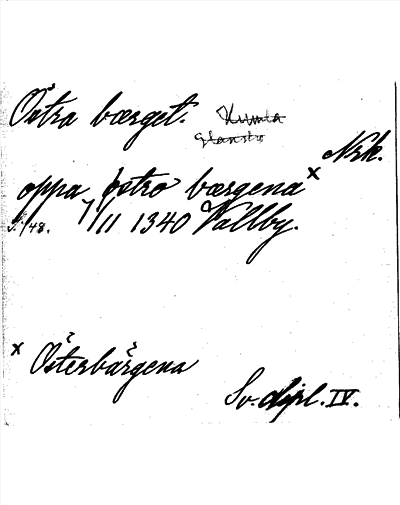 Bild på arkivkortet för arkivposten Östra bærget