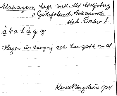Bild på arkivkortet för arkivposten Alahagen
