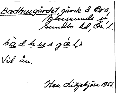 Bild på arkivkortet för arkivposten Badhusgärdet