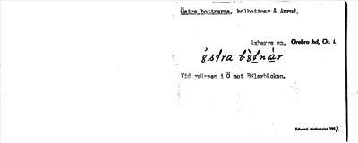Bild på arkivkortet för arkivposten Östra bottnarna