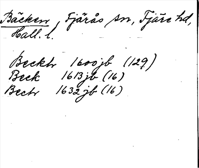 Bild på arkivkortet för arkivposten Bäcken