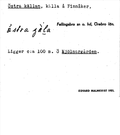 Bild på arkivkortet för arkivposten Östra källan