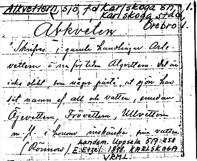Bild på arkivkortet för arkivposten AIKvettern