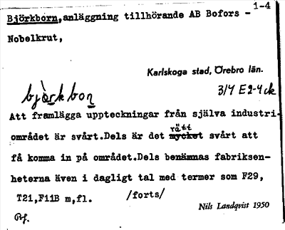 Bild på arkivkortet för arkivposten Björkborn
