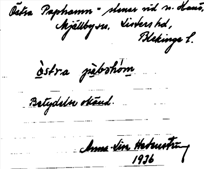 Bild på arkivkortet för arkivposten Östra Paphamn