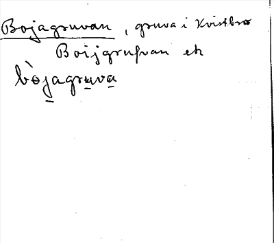Bild på arkivkortet för arkivposten Bojagruvan