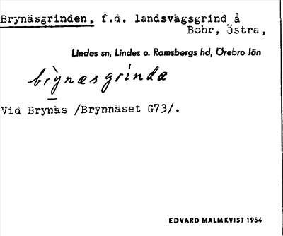 Bild på arkivkortet för arkivposten Brynäsgrinden