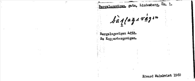 Bild på arkivkortet för arkivposten Bergslagsvägen